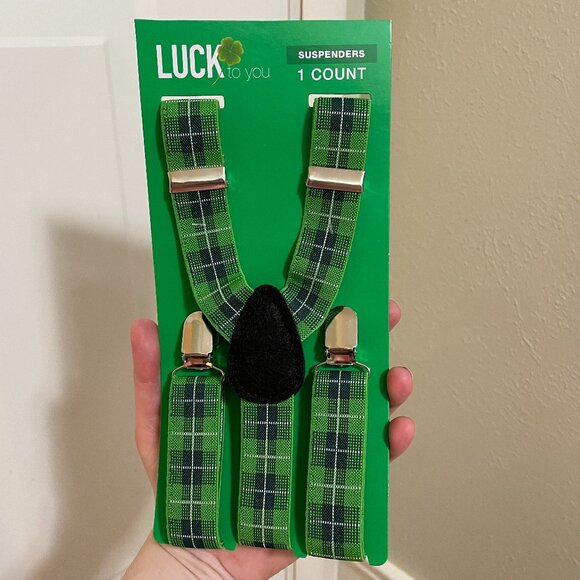 LUCK to you Other - Luck To You - St. Patrick's Day - Costume Suspenders - NWT - MUST BE BUNDLED